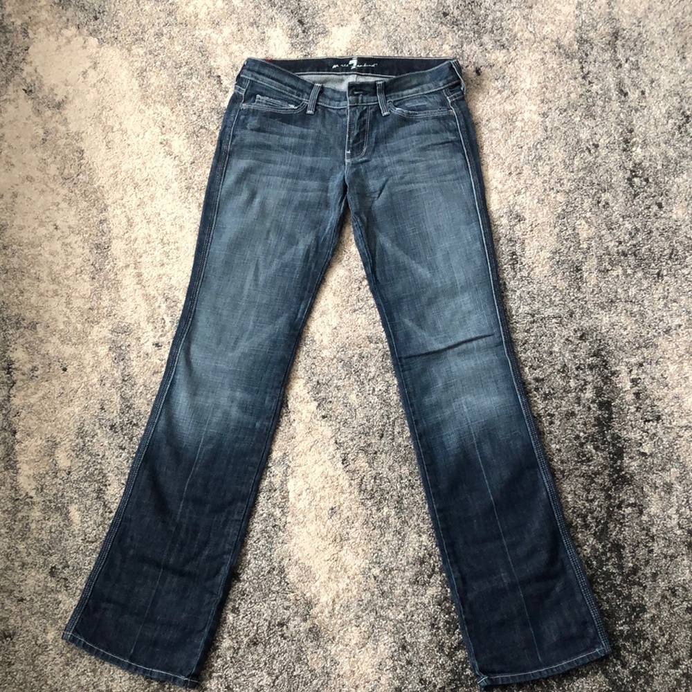 7 for all mankind Colette straight leg jeans